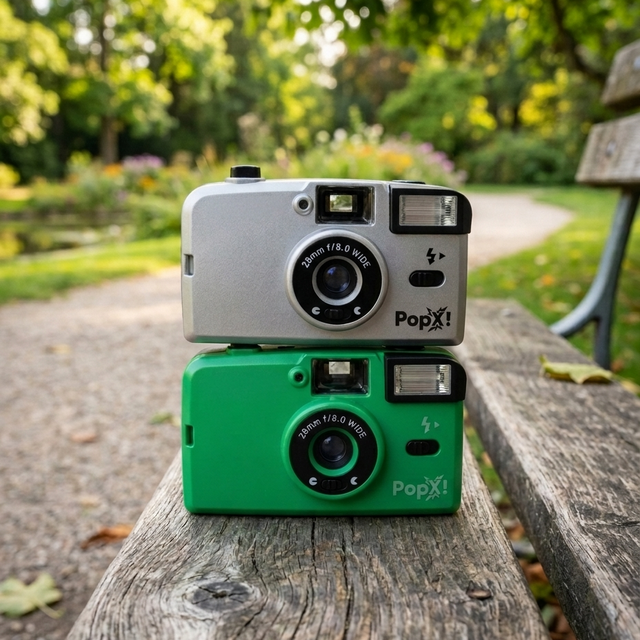 Reusable 35mm film camera, E-Modest Limited. ,Reusable 35mm film camera