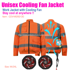 Cool Fan Safety Jacket, E-Modest Limited. ,Cool Fan Safety Jacket