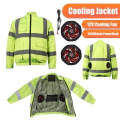 Unisex Cooling Jacket with Reflective Strips, E-Modest Limited. ,Unisex Cooling Jacket with Reflective Strips