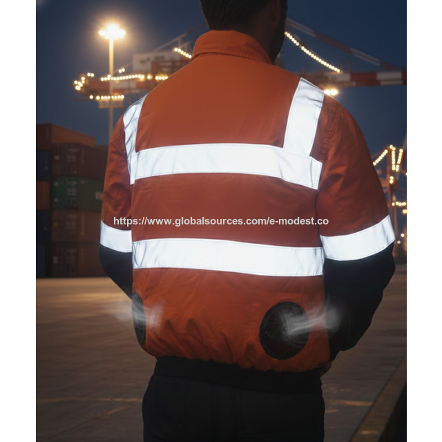 Cool Fan Safety Jacket, E-Modest Limited. ,Cool Fan Safety Jacket