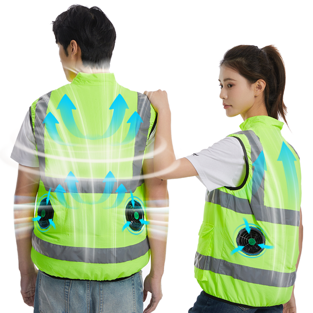 Share to Cooling vest for construction workers, Work Cloth with Cooling Fan and Reflective Stripes, E-Modest Limited. ,Share to Cooling vest for construction workers, Work Cloth with Cooling Fan and Reflective Stripes