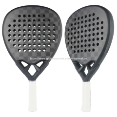 Professional Padel Racket - 18K Carbon Fiber, EVA Soft Core, Diamond Shape - Power & Control Tennis Paddle, E-Modest Limited. ,Professional Padel Racket - 18K Carbon Fiber, EVA Soft Core, Diamond Shape - Power & Control Tennis Paddle