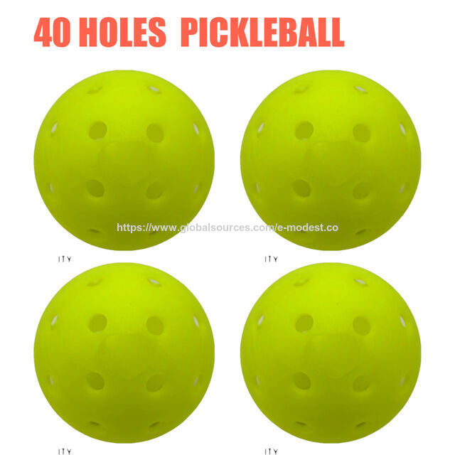 Pickleball Ball 40 Holes USAPA Pickleball Ball, E-Modest Limited. ,Pickleball Ball 40 Holes USAPA Pickleball Ball