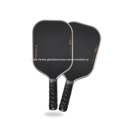 Pickleball paddle, High preformace, logo printing on paddle, Polypropylene honeycomb Core, Heat-press mold, E-Modest Limited. ,Pickleball paddle, High preformace, logo printing on paddle, Polypropylene honeycomb Core, Heat-press mold