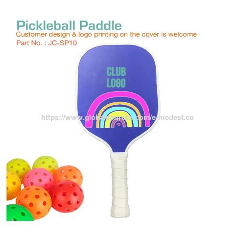 Pickleball racket cover, we can customized print the company name and logo on cover., E-Modest Limited. ,Pickleball racket cover, we can customized print the company name and logo on cover.- E-Modest Limited.