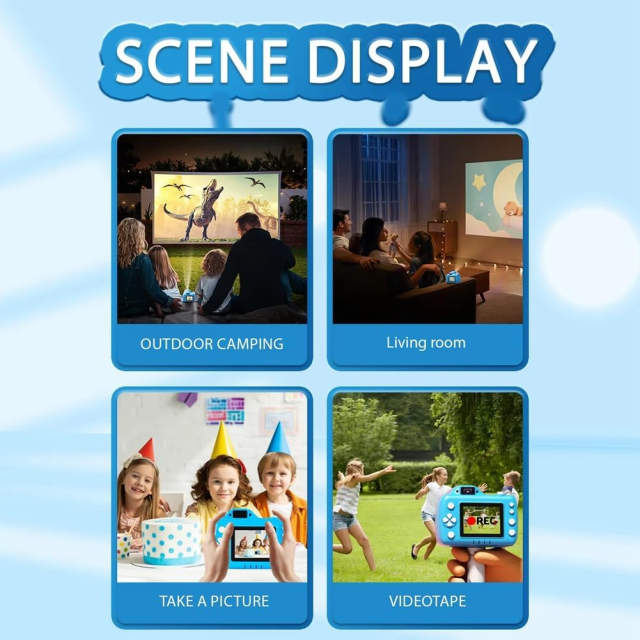 Kids Projector Camera, E-Modest Limited. ,Kids Projector Camera