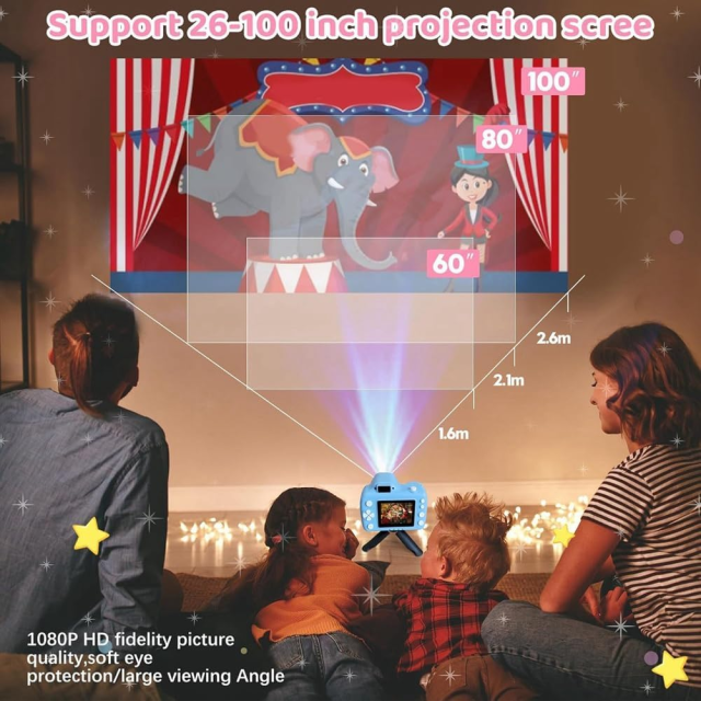 Kids Projector Camera, E-Modest Limited. ,Kids Projector Camera