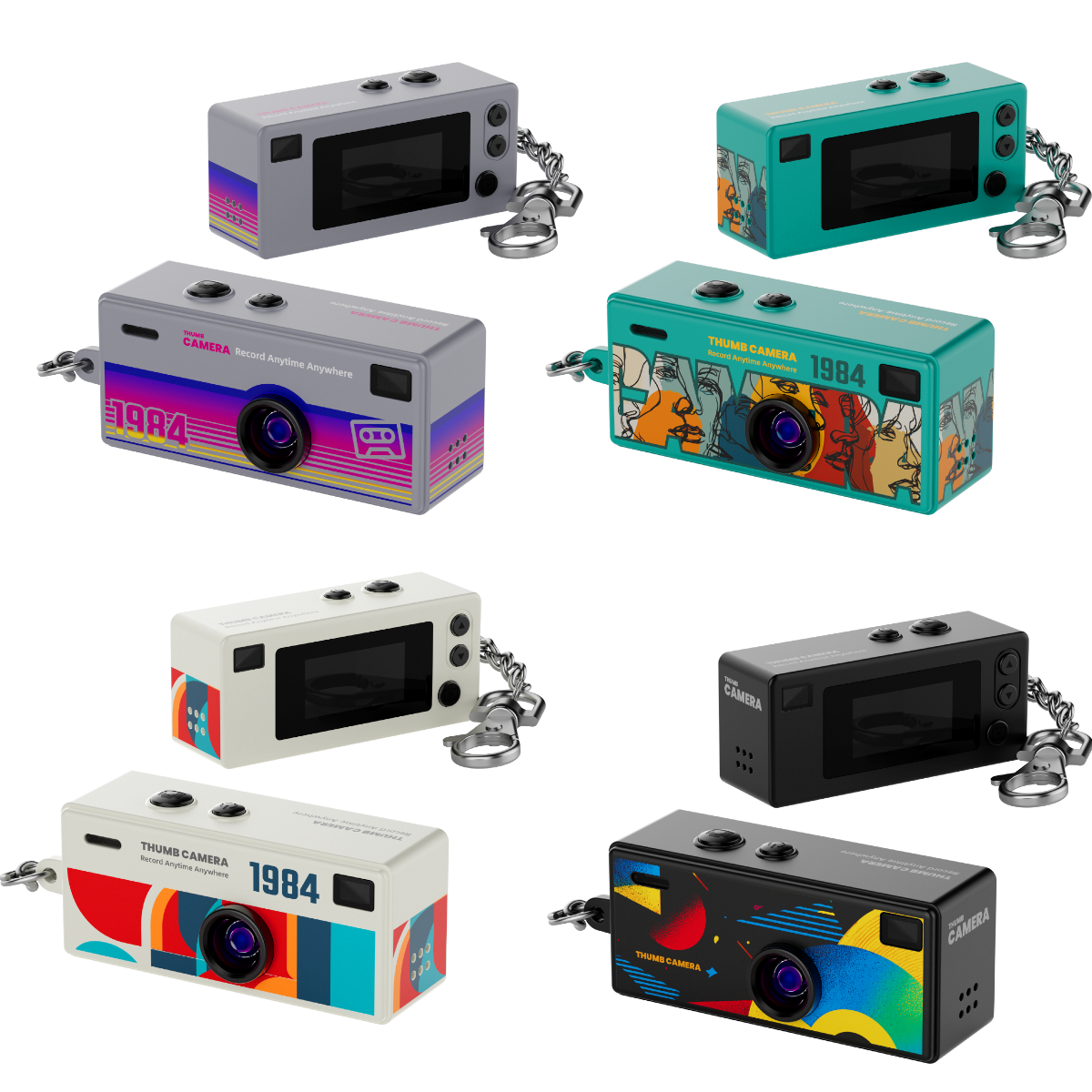 Mini digital camera keychain, E-Modest Limited. ,Mini digital camera keychain