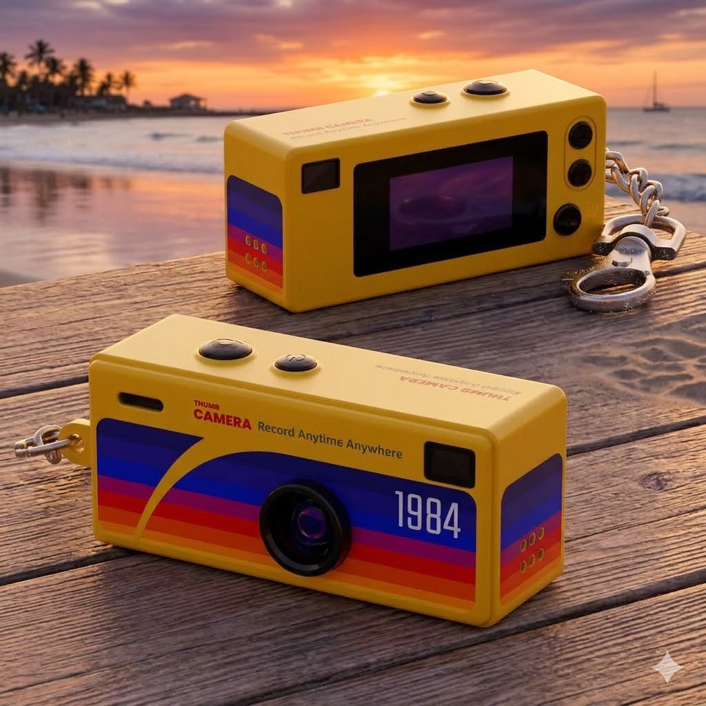 Mini digital snap camera keychain, E-Modest Limited. ,Mini digital snap camera keychain