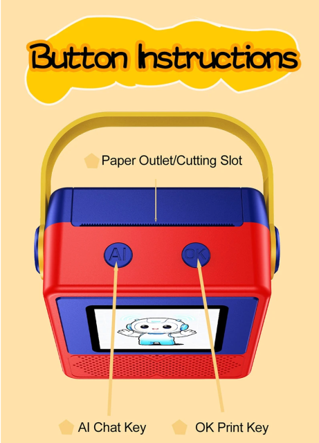 Kids AI Smart Printer, E-Modest Limited. ,Kids AI Smart Printer