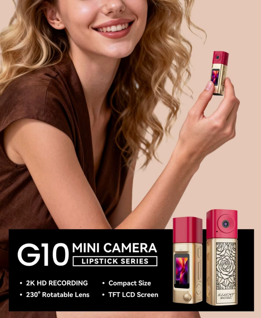 Lip Stick Mini digital snap camera keychain, E-Modest Limited. ,2K Mini digital snap camera keychain