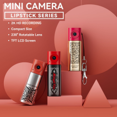 Lip Stick Mini digital snap camera keychain, E-Modest Limited. ,2K Mini digital snap camera keychain