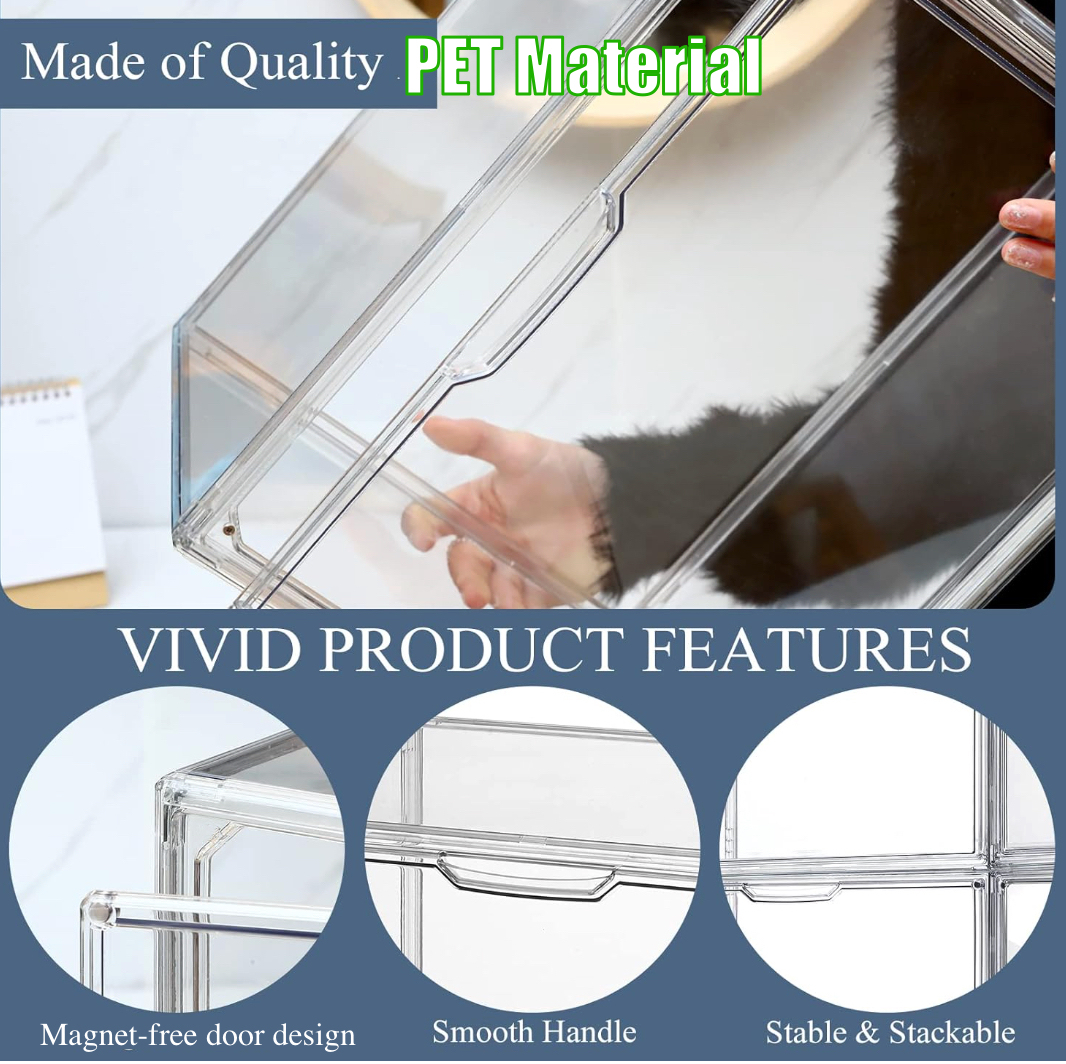 Stackable Clear Display box, E-Modest Limited. ,Stackable Clear Display box