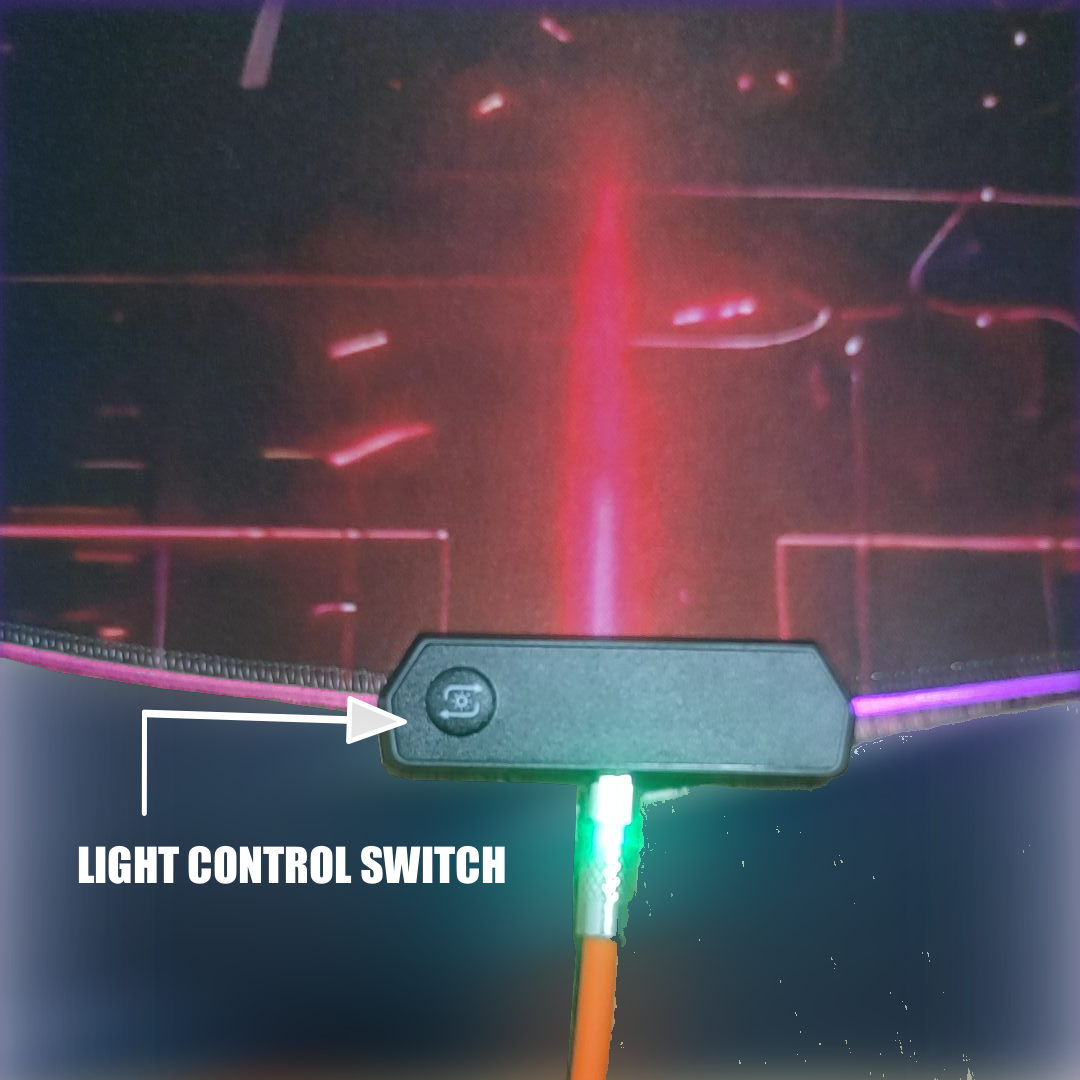 RGB GAMING ROOM FLOOR MAT with color-changing edges, E-Modest Limited. ,RGB GAMING ROOM FLOOR MAT with color-changing edges