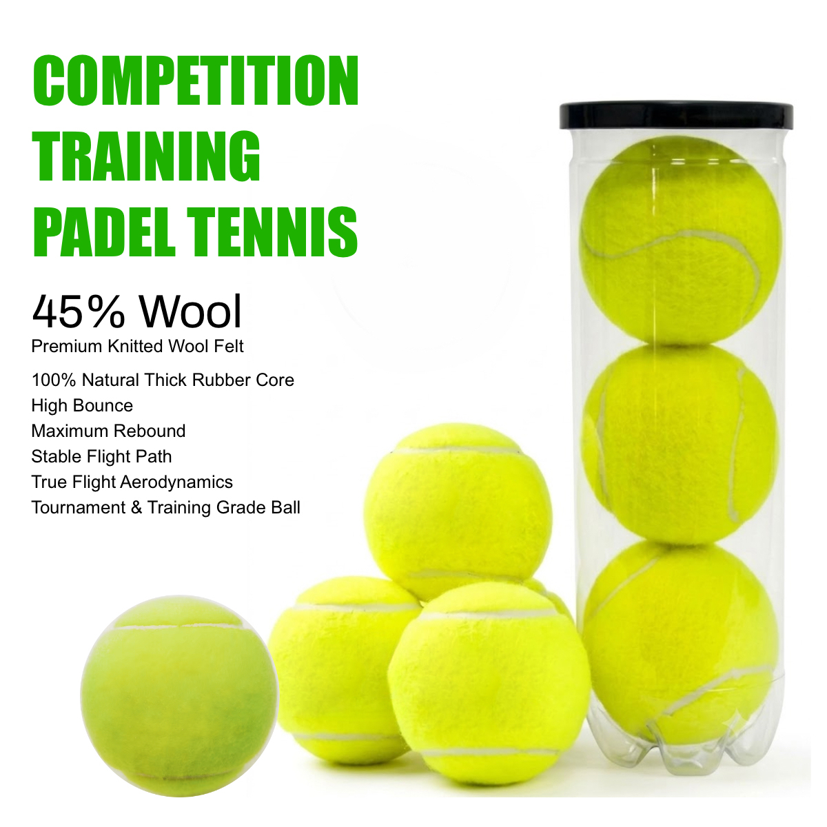PADEL Tennis Ball, E-Modest Limited. ,PADEL Tennis Ball