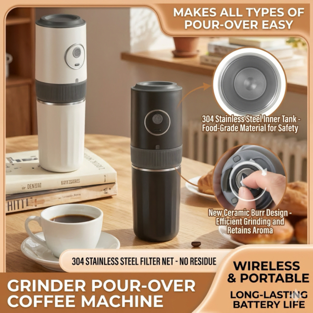 Portable Expresso Coffee Machine indoor and Outdoor use, E-Modest Limited. ,Portable Expresso Coffee Machine indoor and Outdoor use