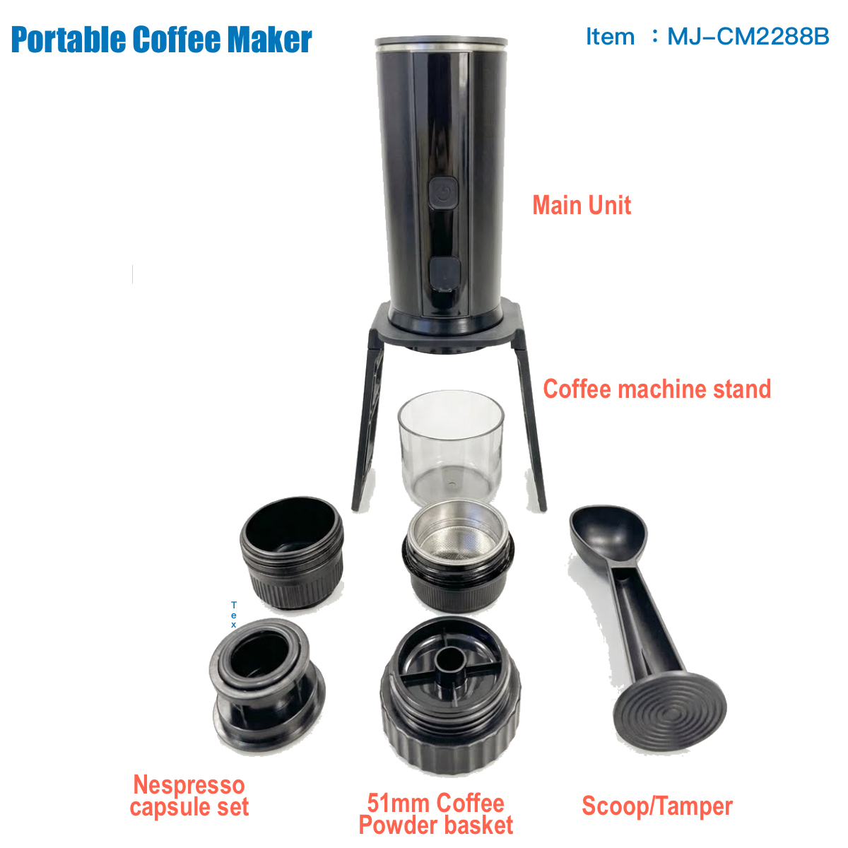 Portable Expresso Coffee Machina, E-Modest Limited. ,Portable Expresso Coffee Machina