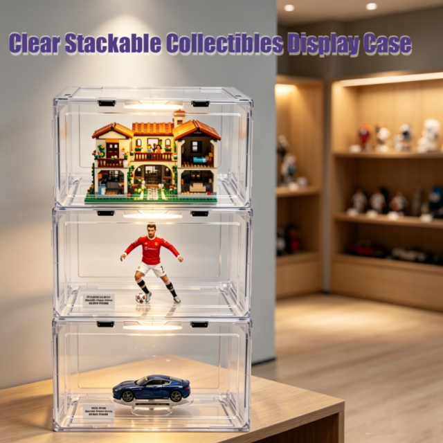 Stackable Clear Display box, E-Modest Limited. ,Stackable Clear Display box