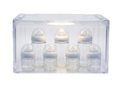 Premium Stackable Transparent Baby Essentials Storage Box, E-Modest Limited. ,Premium Stackable Transparent Baby Essentials Storage Box