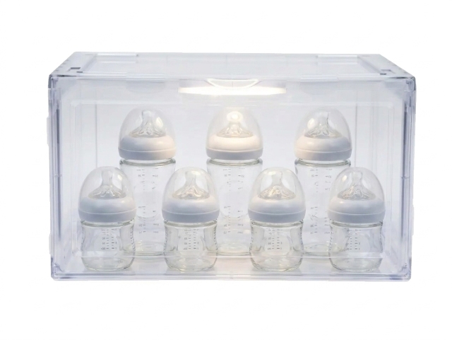 Premium Stackable Transparent Baby Essentials Storage Box, E-Modest Limited. ,Premium Stackable Transparent Baby Essentials Storage Box