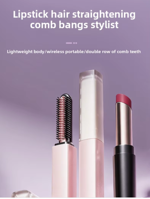 Rechargeable Bang Hair Curler, E-Modest Limited. ,Hot sale Cordless Pocket-size Wireless Styling Iron Bang Hair Curler