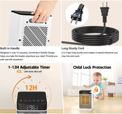 Electric Smart Ceramic Heater, E-Modest Limited. ,Electric Smart Ceramic Heater