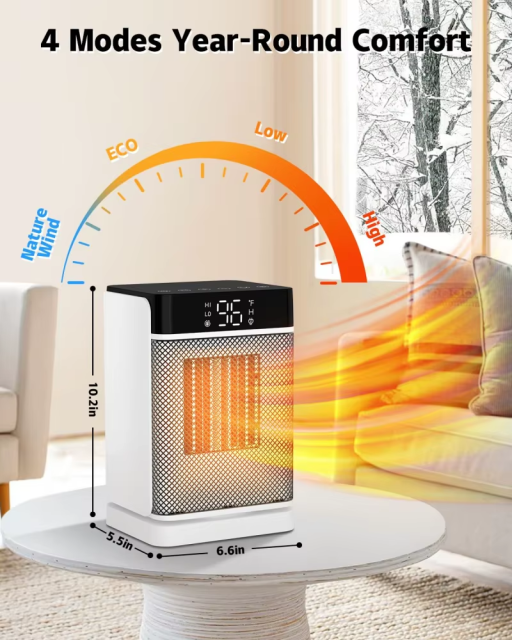 Electric Smart Ceramic Heater, E-Modest Limited. ,Electric Smart Ceramic Heater