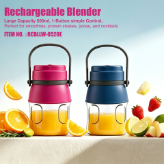 500ml Wireless Portable Blender | 7.4V Ice Crushing Juicer, E-Modest Limited. ,500ml Wireless Portable Blender Rechargeable Blender