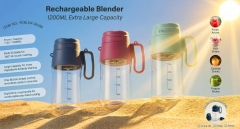 Wireless Portable Blender Large-capacity 1200ml Ice Crushing Juicer, E-Modest Limited. ,Wireless Portable Blender Large-capacity 1200ml Ice Crushing Juicer