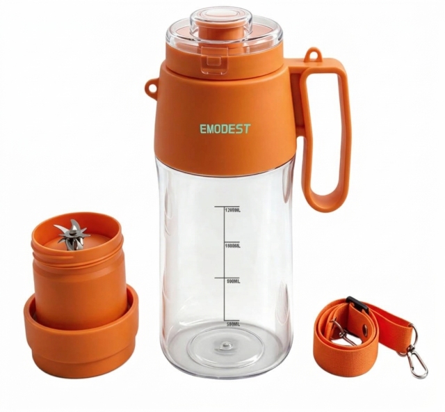Wireless Portable Blender Large-capacity 1200ml Ice Crushing Juicer, E-Modest Limited. ,Wireless Portable Blender Large-capacity 1200ml Ice Crushing Juicer