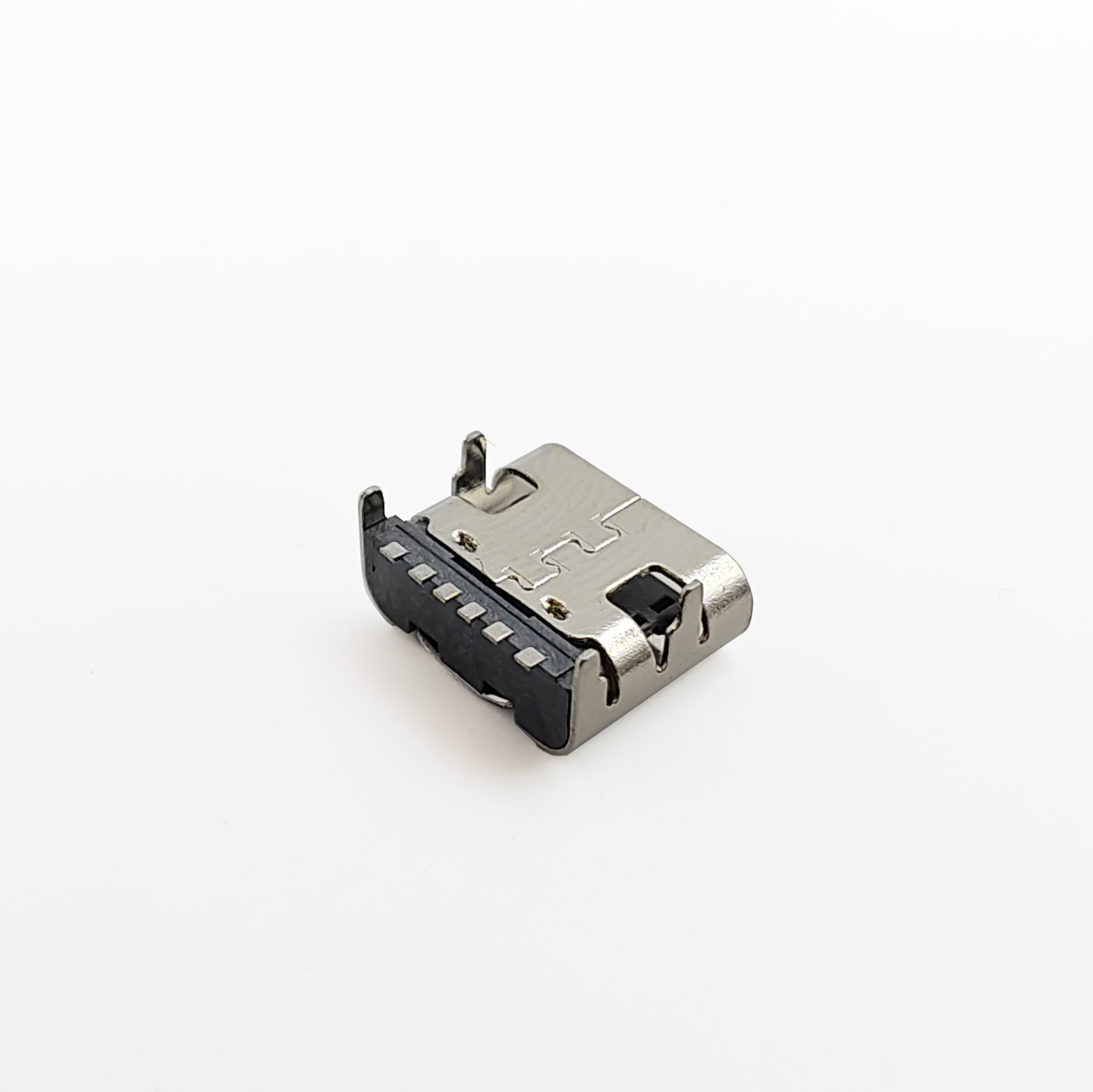 USB Type‑C 6Pin Horizontal SMT Female Receptacle (Simplified Version),JCT Connector LTD,USB Type‑C 6Pin Horizontal SMT Female Receptacle (Simplified Version)