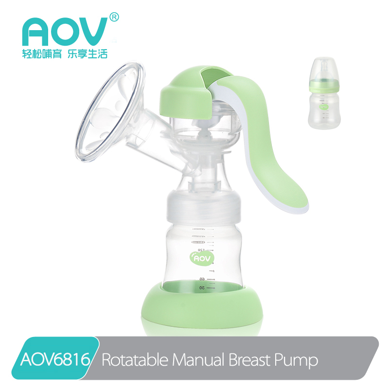 OEM High Quality Portable Breast Milk Pump Manual Silicone Breast Pump