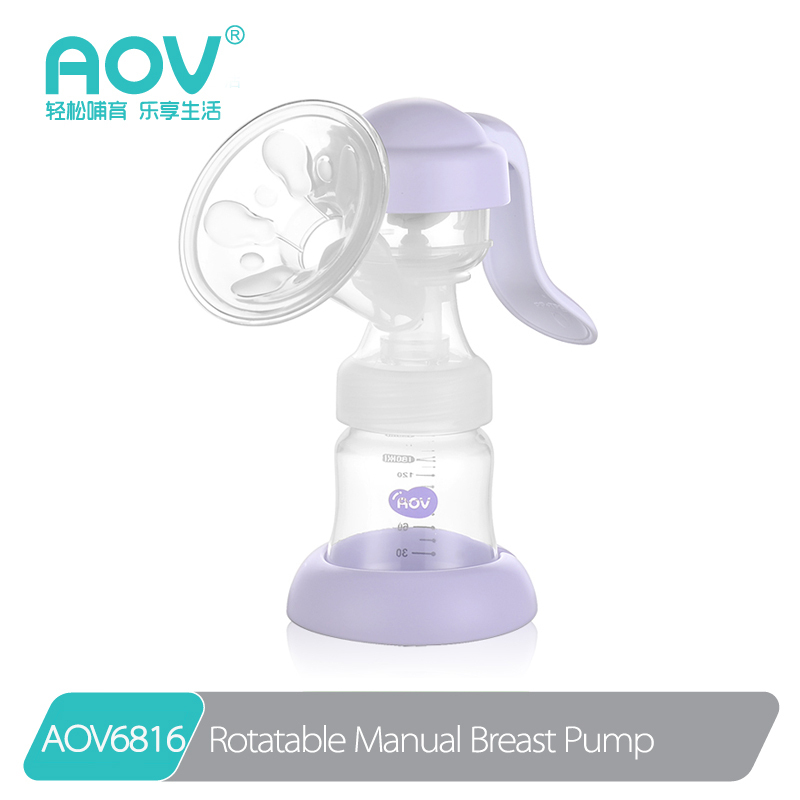 OEM High Quality Portable Breast Milk Pump Manual Silicone Breast Pump