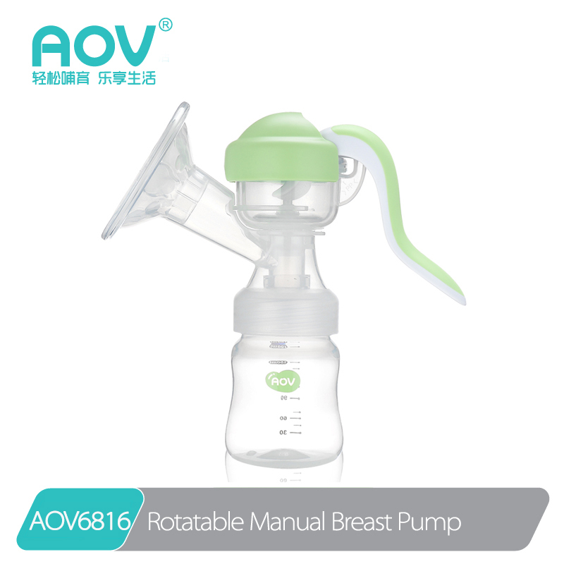 OEM High Quality Portable Breast Milk Pump Manual Silicone Breast Pump