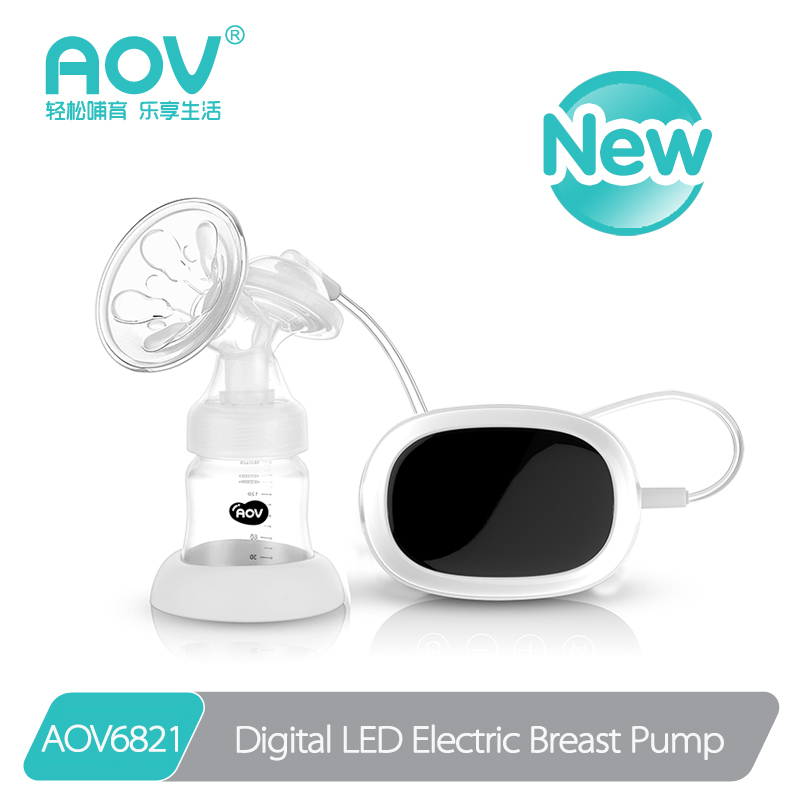 Electric Baby Milk Single Breast Pump Hands Free Portable Electric Breast Pump Machine