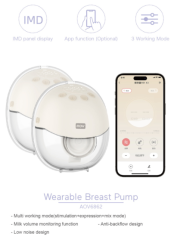 Single Electric Lactating BPA Free Small Baby Silicone Wireless Wearable PP Material Latex Free Variable Flow