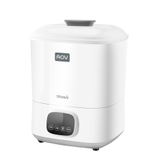 AOV OEM Electric BPA Free 8-Bottle Capacity Intelligent Baby Milk Bottle Sterilizer & Dryer 0-12 Months Print Pattern Portable