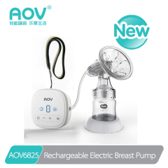 AOV Custom Double Electric Hands-Free Smart Portable Baby Milk for CE Certification PP Silicon BPA Free 150ml Capacity Variable