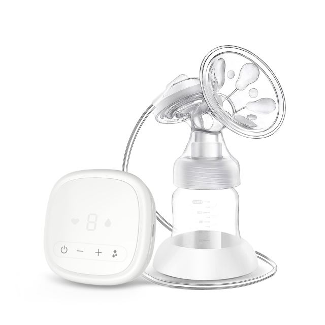 AOV Custom Double Electric Hands-Free Smart Portable Baby Milk for CE Certification PP Silicon BPA Free 150ml Capacity Variable