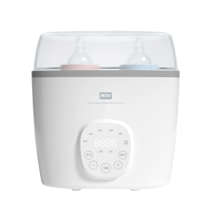 AOV Manufacturer OEM Electric BPA Free CE Certified Double Bottle Sterilizer Dryer Warmer Portable Baby Bottle 0-12 Months Print See reviews 5 sold