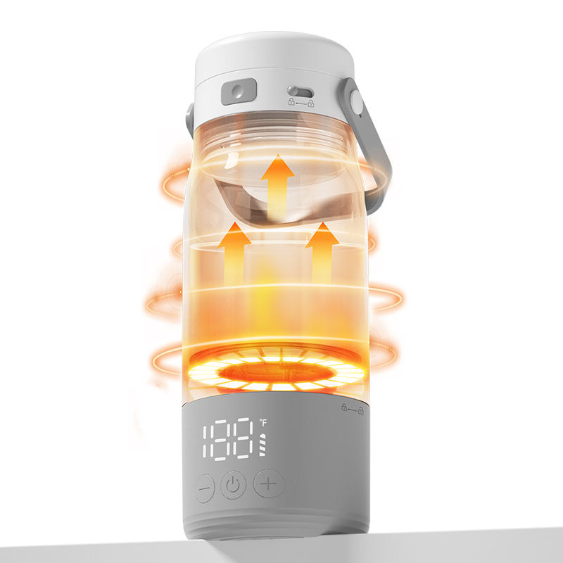 USB Rechargeable Baby Bottle Warmer Thermostat Portable Travel Milk Warmer Factory Wholesale Fast Feeding Bottle Warmer Keep