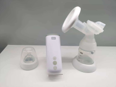 AOV Custom Mini Portable Lithium Battery Electric Baby Milk Breast Pump Hands Free