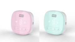 AOV Custom Double Electric Hands Free Portable Breast Pump, CE Certified, PP Silicone BPA Free, 150ml, Variable Suction Modes