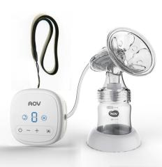 AOV Custom Double Electric Hands Free Portable Breast Pump, CE Certified, PP Silicone BPA Free, 150ml, Variable Suction Modes
