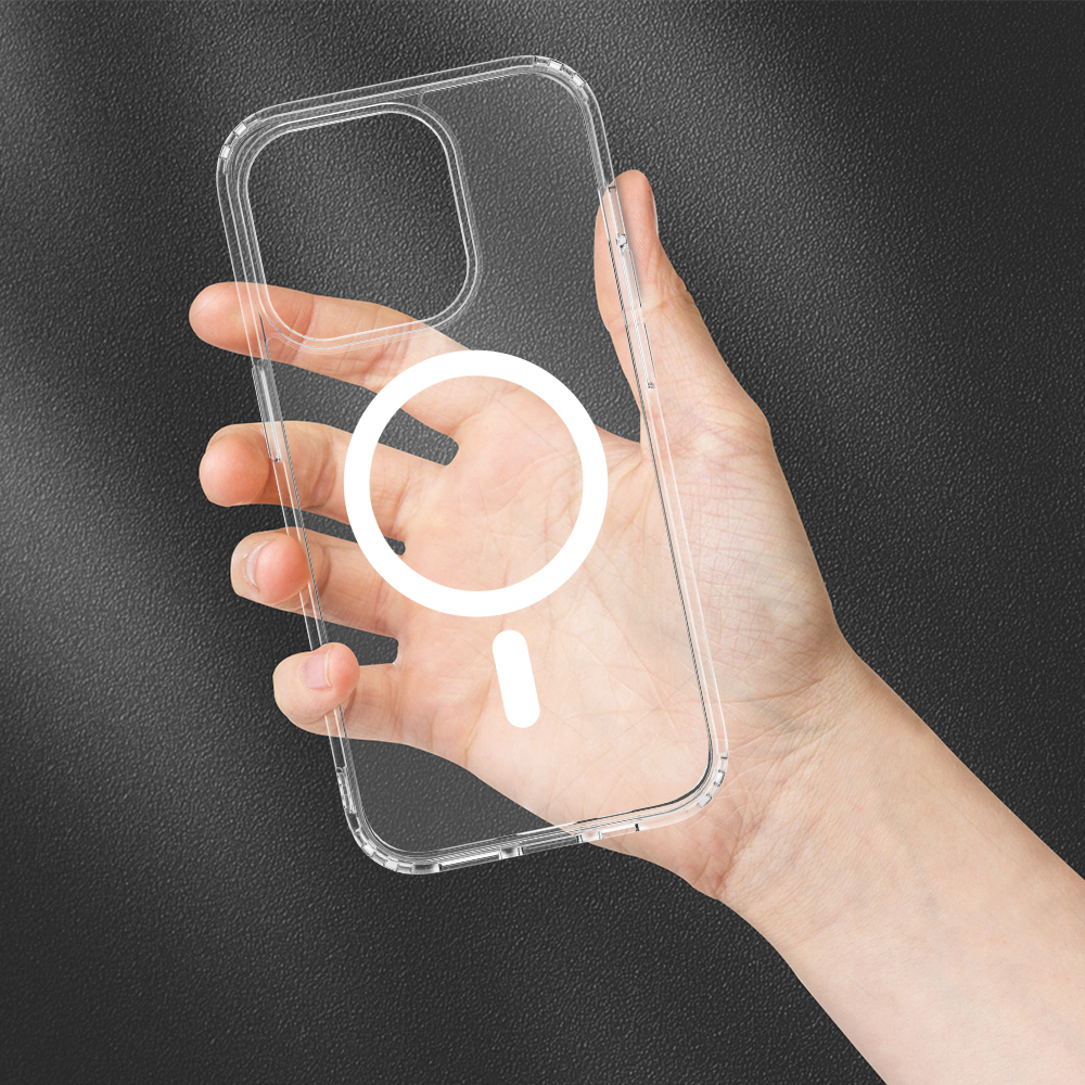 PC+TPU MagSafe Clear iPhone Case Manufacturer