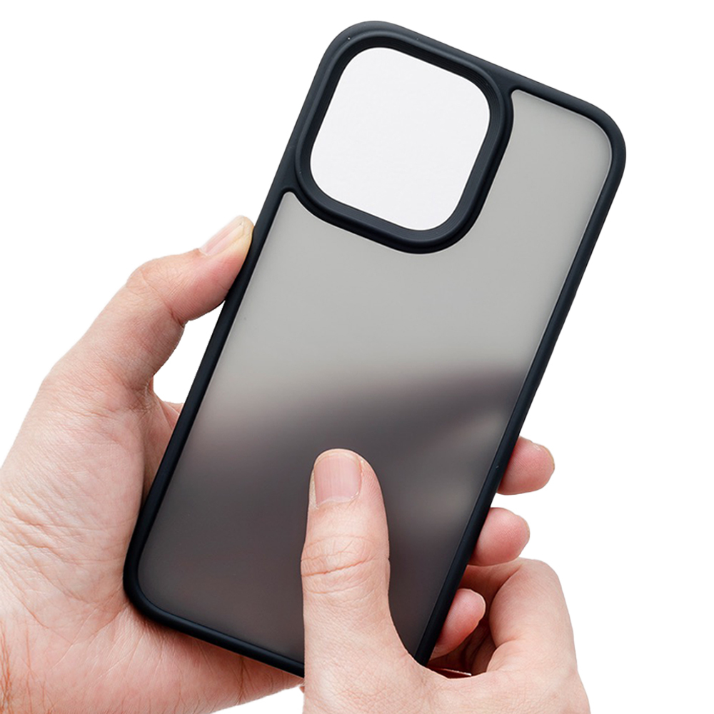 PC+TPU iPhone Matte full covered coating Phone Case Manufacturer