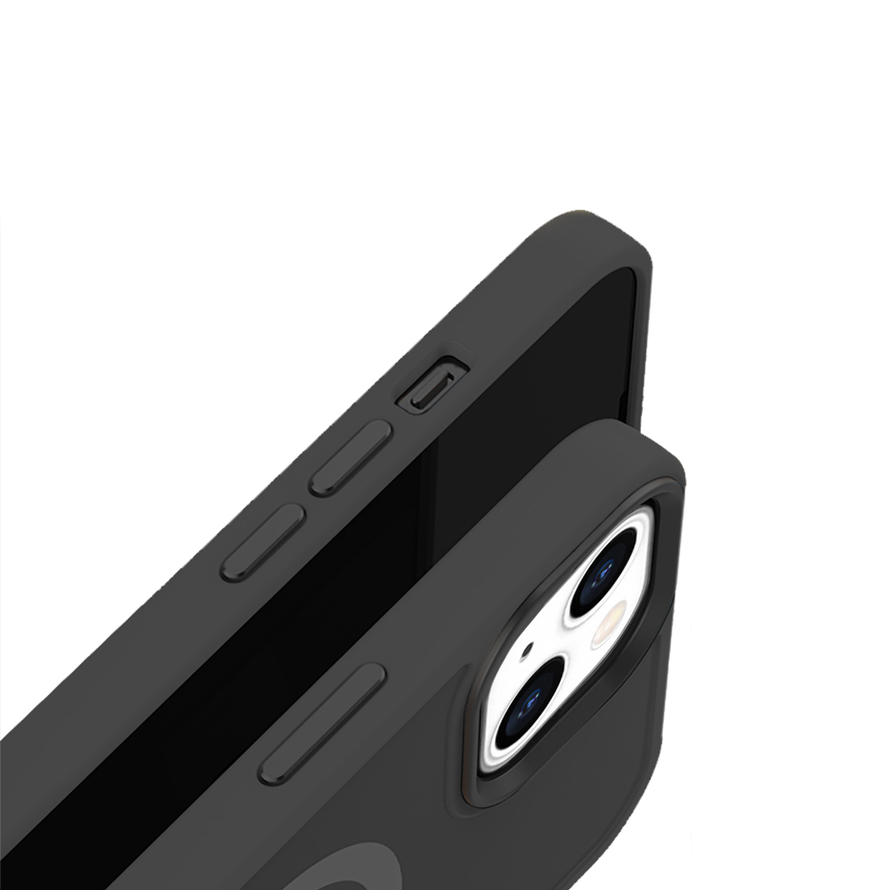 PC+TPU Magnetic Matte full covered coating Phone Case Manufacturer