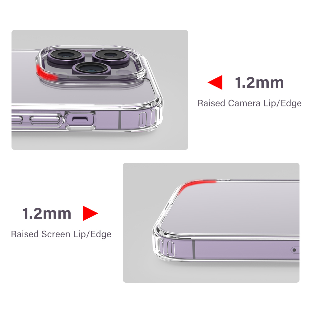 iPhone PC+TPU MagSafe Clear Case Manufacturer