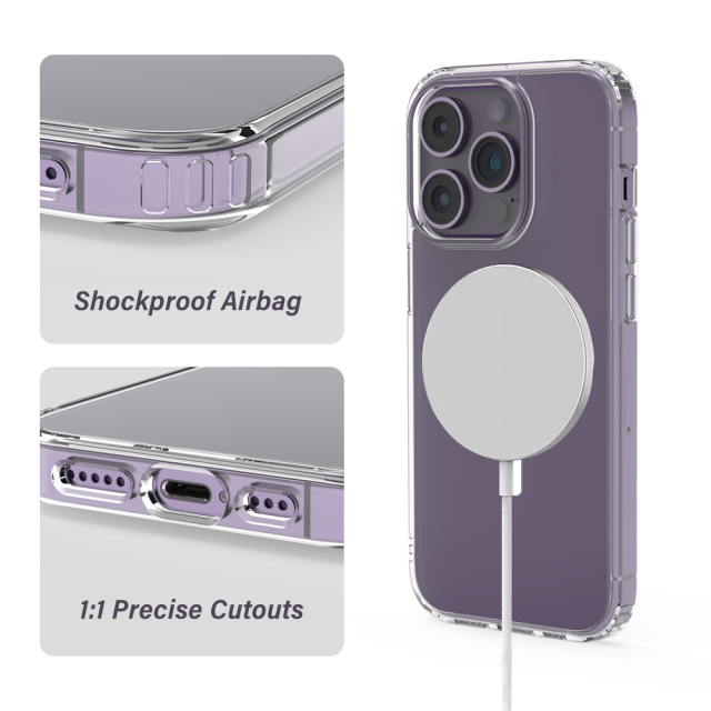 iPhone PC+TPU MagSafe Clear Case Manufacturer