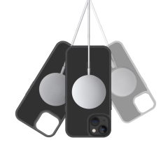 iPhone PC+TPU Magnetic Matte full covered coating Phone Case Manufacturer